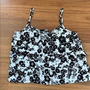 Floral tank top